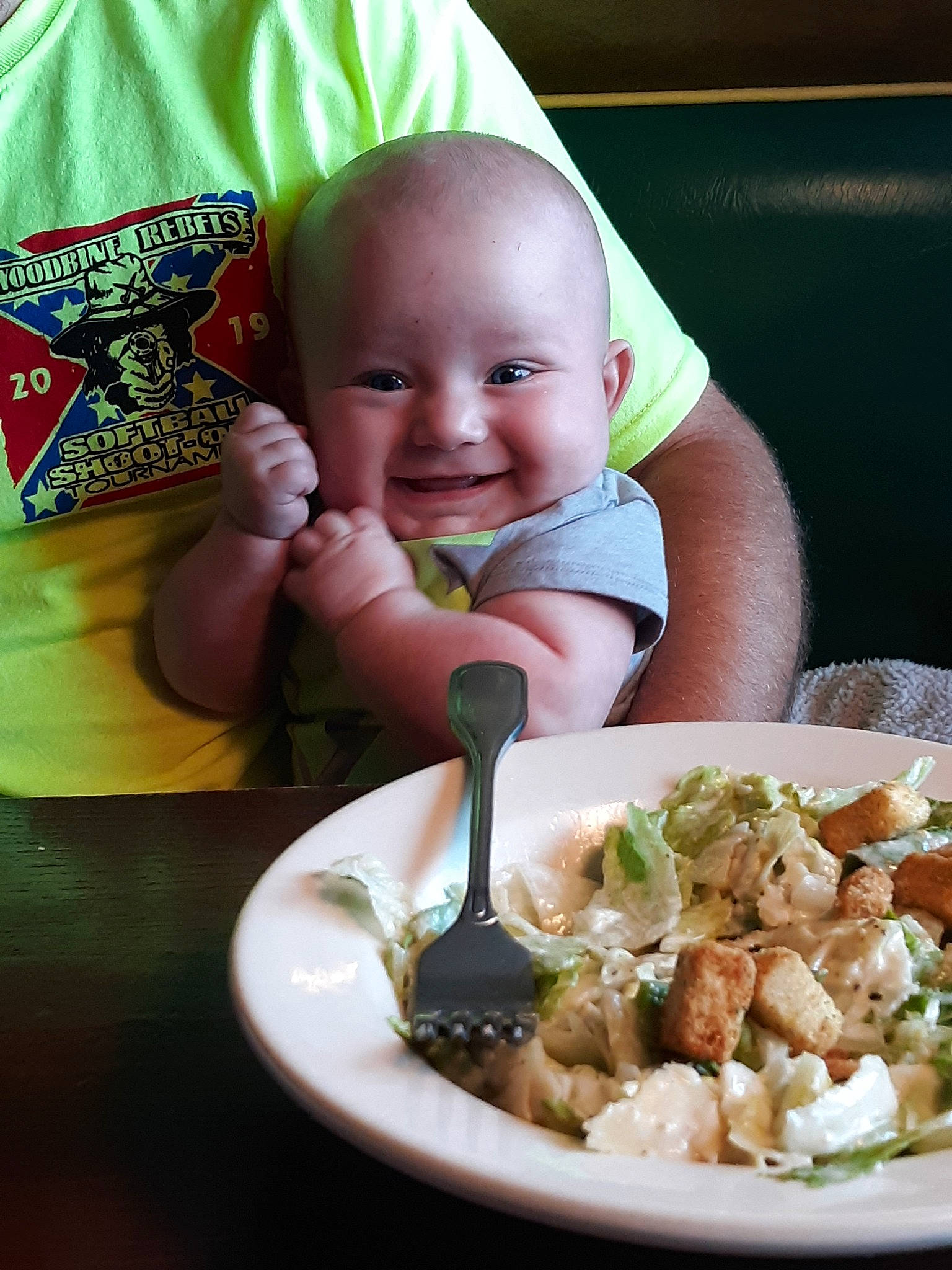 Oakley is registered to the contest to win money with this photo: appetizer, baby, breakfast, child, comfort_food, cuisine, dish, eating, food, ingredient, joy, lunch, meal, person, produce, recipe, salad, side_dish, toddler, vegetable