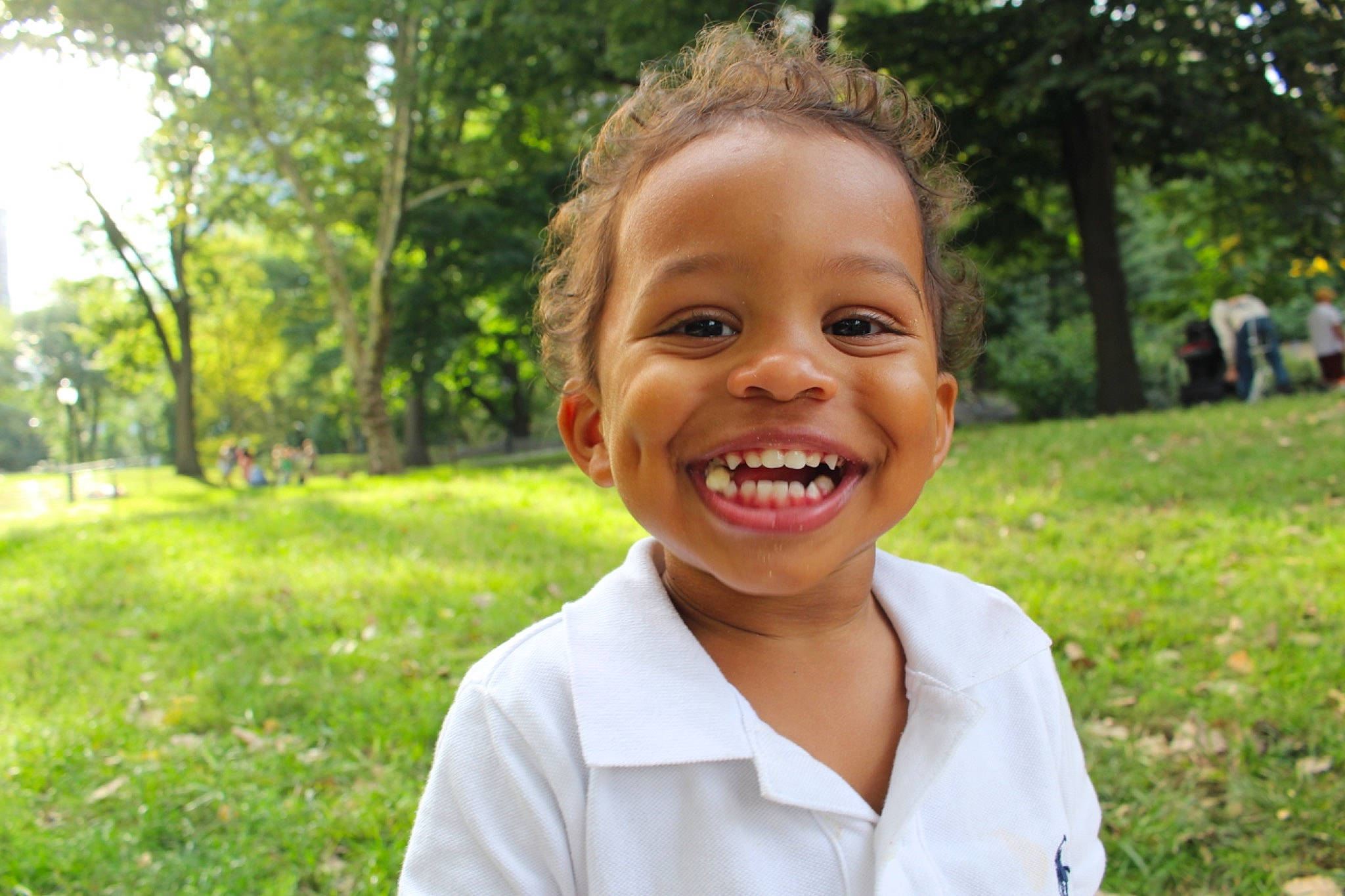 Milan joined the competition — help win amazing prizes! child, event, fun, gesture, grass, happy, iris, joy, laugh, leisure, lip, nose, people_in_nature, person, plant, recreation, smile, t_shirt, toddler, tooth