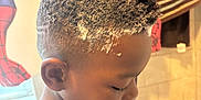 Joash joined the competition — help win amazing prizes! child, boy, bathroom, shampoo, hair, profile, spiderman, poster, tile, towel, young, skin, head, ears, closed_eyes, washing, soap, cleaning, childcare, indoors