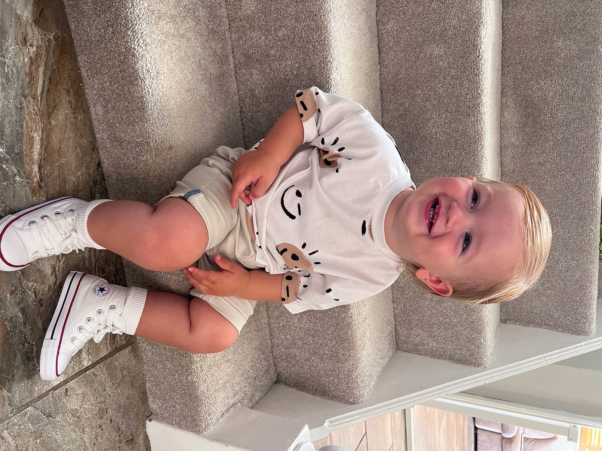Conrad joined the competition — help win amazing prizes! baby, baby_toddler_clothing, boot, carmine, child, comfort, eyewear, foot, goggles, human_leg, joy, knee, pattern, person, sandal, shorts, smile, sneakers, sock, sunglasses