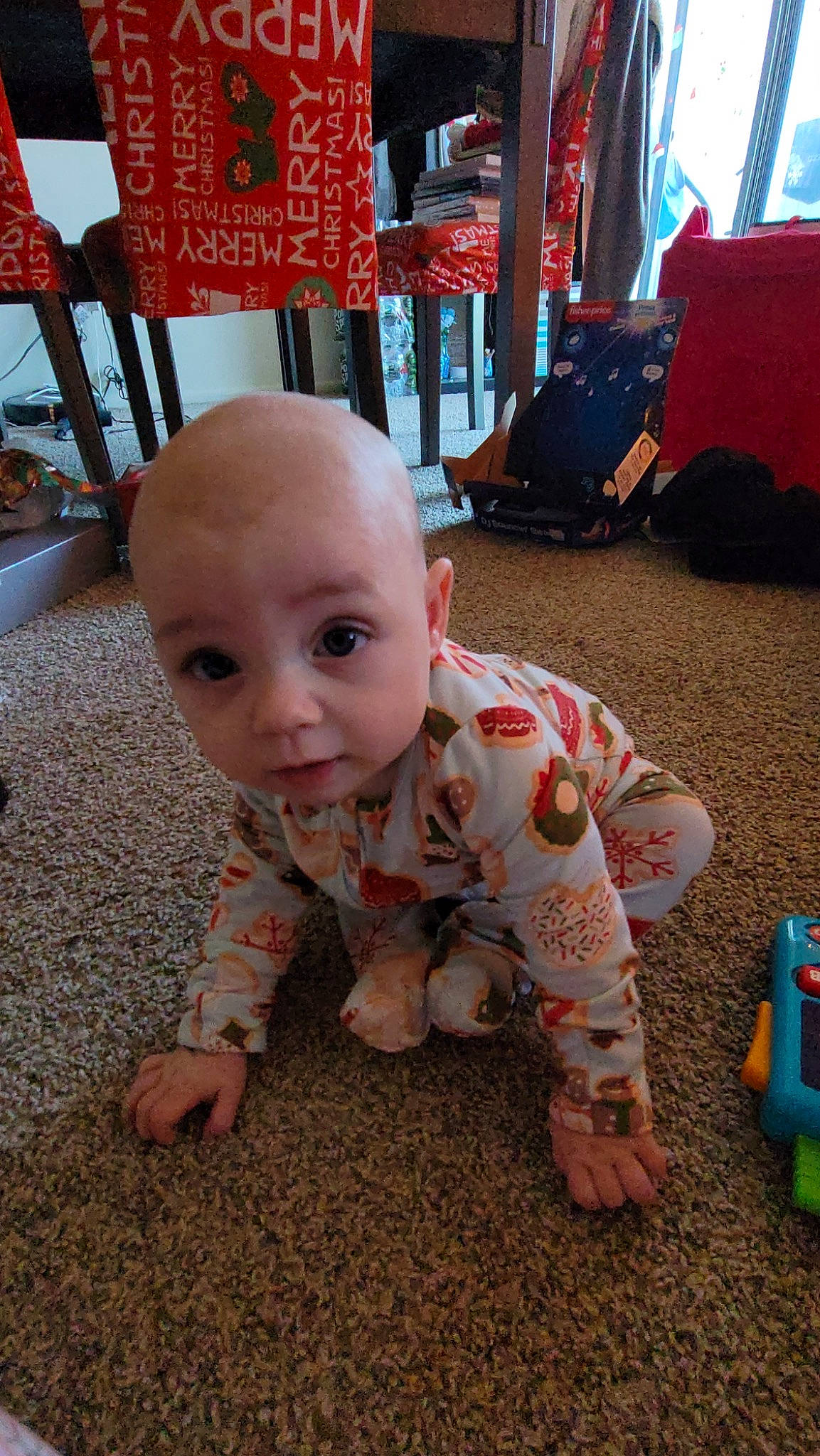 Marcus joined the competition — help win amazing prizes! baby, baby_toddler_clothing, carpet, chair, cheek, child, chin, crawling, eye, floor, flooring, foot, fun, grass, hardwood, leisure, person, sitting, skin, toddler