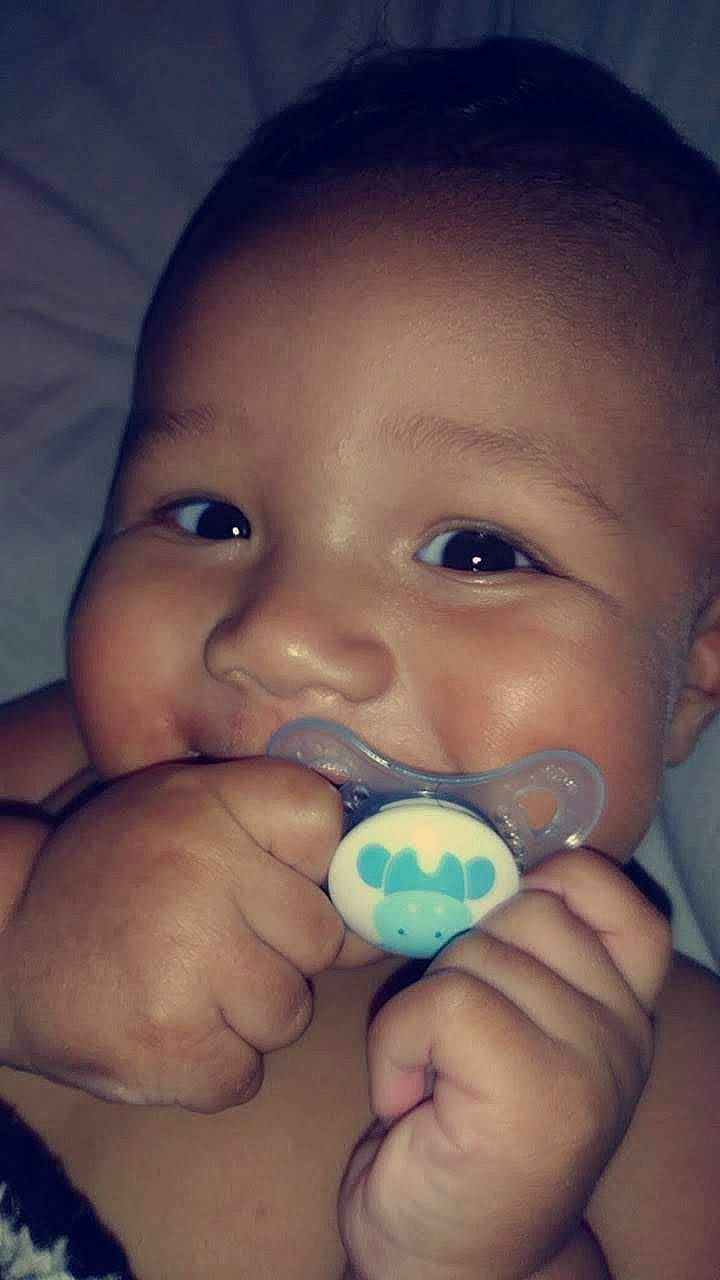 Imani joined the competition — help win amazing prizes! baby, cheek, child, eye, face, finger, forehead, fun, hand, head, joy, mouth, nose, person, skin, smile, toddler