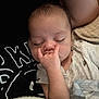 Wyatt joined the competition — help win amazing prizes! baby, sleeping, hand, face, person, blanket, clothing, infant, resting, comfort, closeup, cute, peaceful, soft, napping, young, skin, casual, indoor, portrait