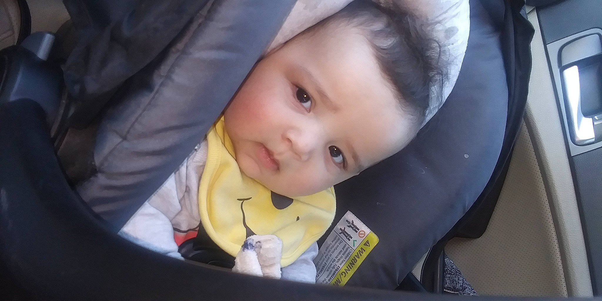 Raymond joined the competition — help win amazing prizes! auto_part, baby, baby_carriage, baby_in_car_seat, baby_products, car_seat, cheek, child, comfort, eyebrow, flash_photography, hairstyle, happy, iris, nose, person, skin, smile, toddler, tree