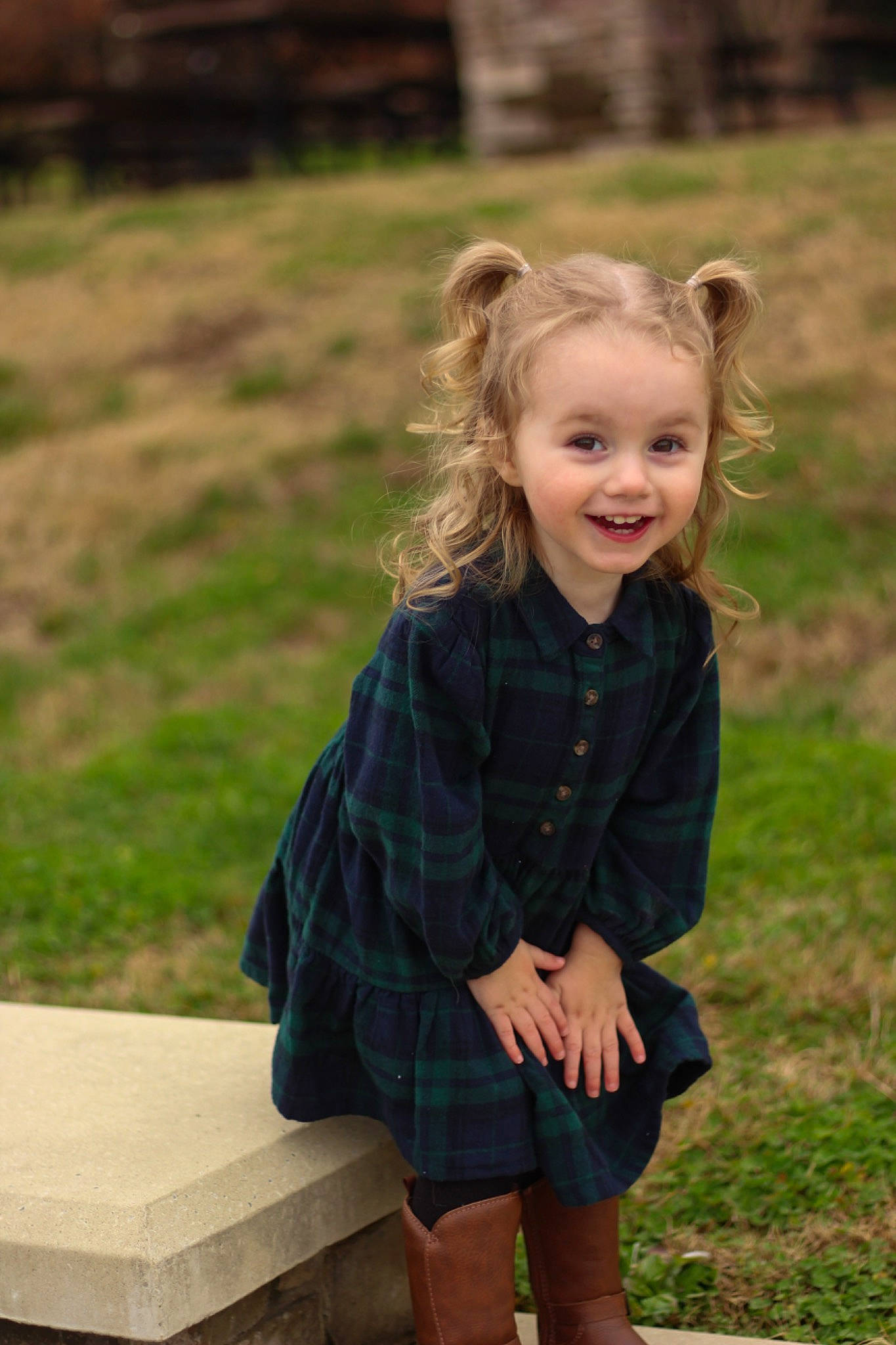 Maisyn joined the competition — help win amazing prizes! blond, denim, electric_blue, face, flash_photography, fun, grass, grassland, happy, iris, joy, leisure, long_hair, pattern, people_in_nature, person, plant, skin, sleeve, smile