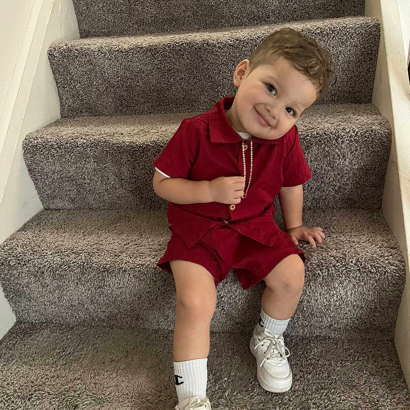 Audi joined the competition — help win amazing prizes! accessories, boy, brownhair, child, clothing, face, hair, happy, hardwood, head, jewelry, male, necklace, person, shorts, sitting, sleeve, smile, stainedwood, student