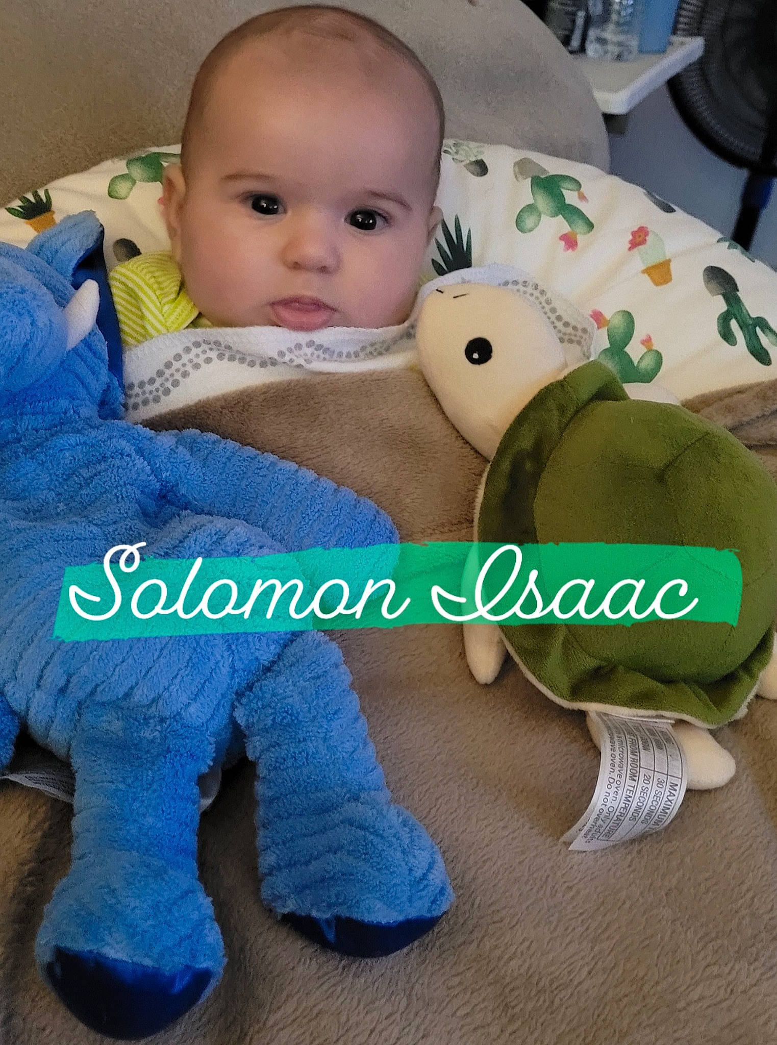Solomon joined the competition — help win amazing prizes! baby, baby_products, baby_safety, baby_sleeping, baby_toddler_clothing, cheek, child, comfort, cool, electric_blue, face, font, happy, head, linens, person, skin, sleeve, textile, toddler