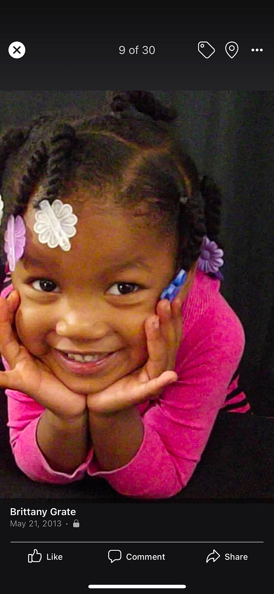 Mylah is registered to the contest to win money with this photo: black_hair, cheek, chin, ear, eye, eyebrow, eyelash, face, gesture, hair, happy, headband, headpiece, iris, jewellery, joy, lip, long_hair, person, pink