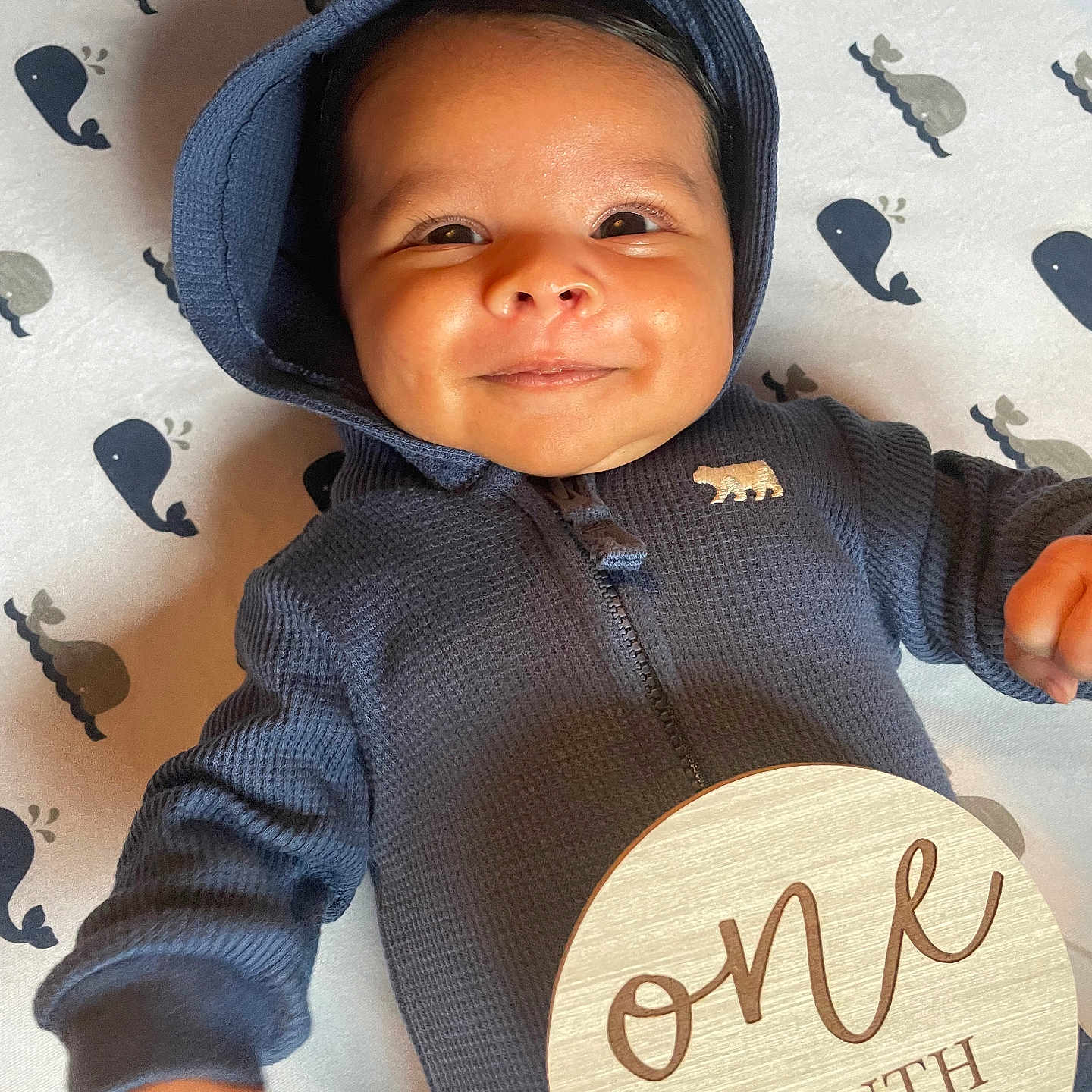 Taylor joined the competition — help win amazing prizes! baby, baseballcap, bonnet, cap, clothing, coat, face, happy, hat, head, hood, hoodie, jacket, knitwear, pants, person, photography, portrait, sweater, sweatshirt