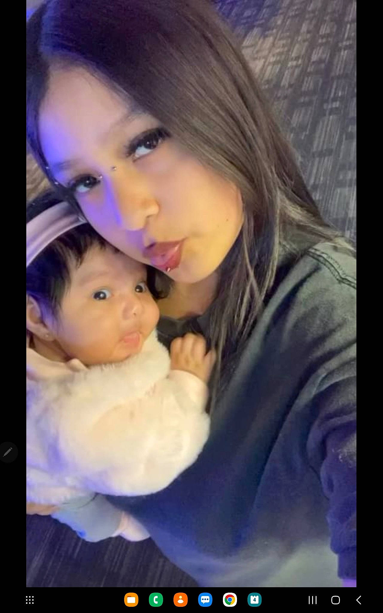 Maryjane joined the competition — help win amazing prizes! baby, beauty, black_hair, cheek, child, eyelash, flash_photography, fun, fur, gesture, hair, happy, hug, lip, love, nose, person, photo_caption, portrait_photography, selfie