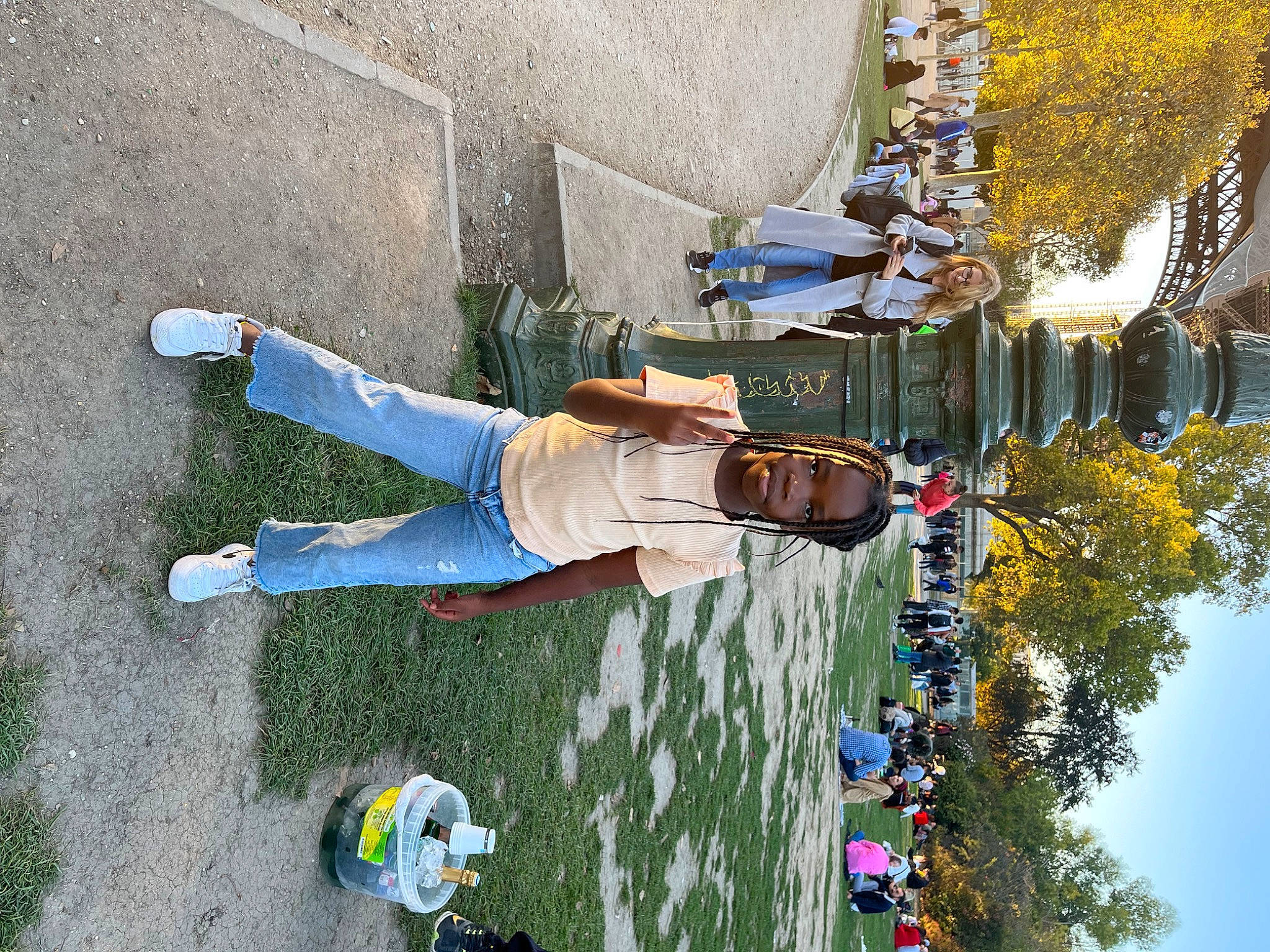 Eden participe au concours pour gagner de l'argent avec cette photo : asphalt, ball, concrete, electric_blue, football, fun, grass, leisure, line, pedestrian, person, plant, recreation, shoe, sneakers, soccer, soccer_ball, tree, walking_shoe, world