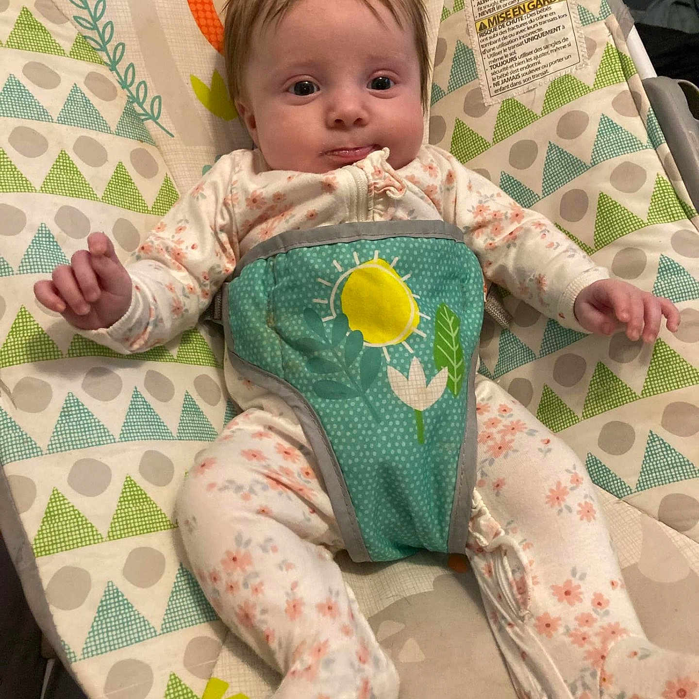 Kemper is registered to the contest to win money with this photo: baby, blanket, clothing, cushion, face, flag, furniture, head, homedecor, hosiery, infantbed, person, photography, portrait, quilt, sitting, sleeve, sock