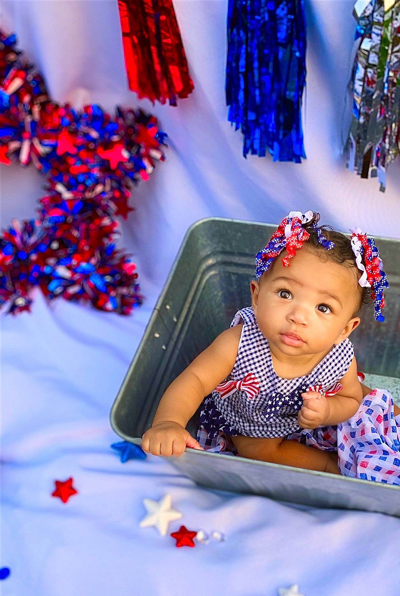 Raylyn joined the competition — help win amazing prizes! azure, baby, baby_toddler_clothing, blue, electric_blue, event, face, fashion_design, flash_photography, fun, happy, hat, leisure, magenta, pattern, people, person, purple, red, toddler