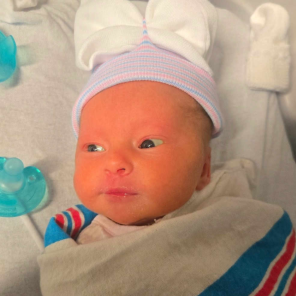 Naomi joined the competition — help win amazing prizes! newborn, baby, hospital, blanket, hat, pacifier, bassinet, wrapped, infant, cute, sleeping, medical, card, bed, nursery, child, fresh, hospital_room, newborn_care, swaddle