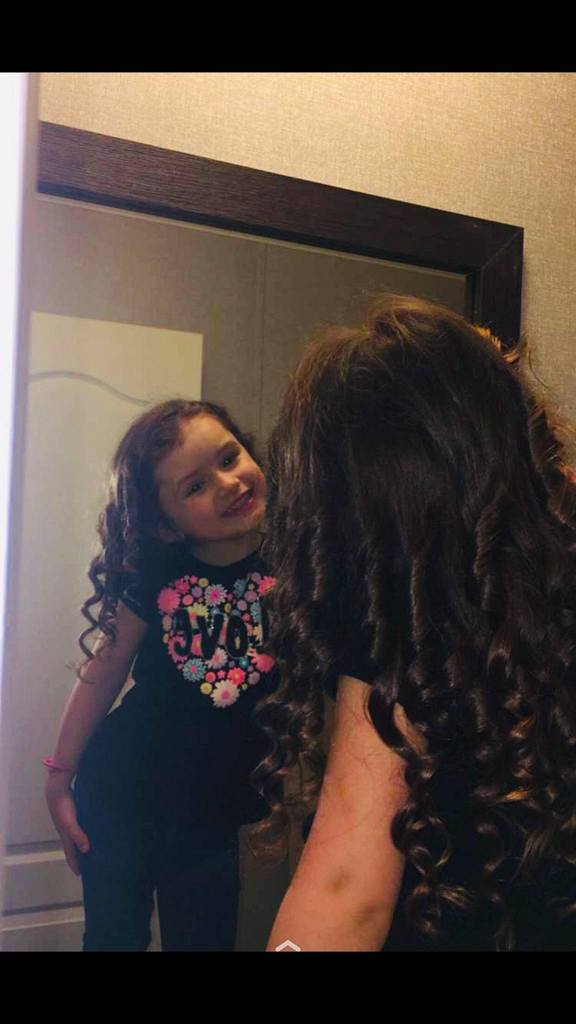 Gemma is registered to the contest to win money with this photo: black_hair, blond, brown_hair, event, fashion_design, flash_photography, flooring, fun, gesture, happy, human_body, joy, layered_hair, long_hair, magenta, person, picture_frame, ringlet, room, shoulder