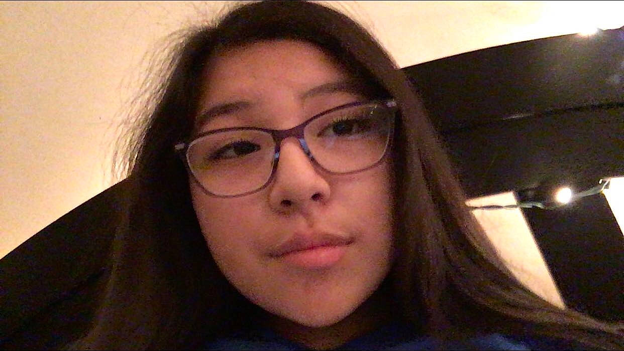 Camryn is registered to the contest to win money with this photo: black_hair, cheek, chin, cool, eye, eyebrow, eyewear, face, forehead, fun, glasses, hair, hairstyle, head, jaw, lip, mouth, nose, person, selfie