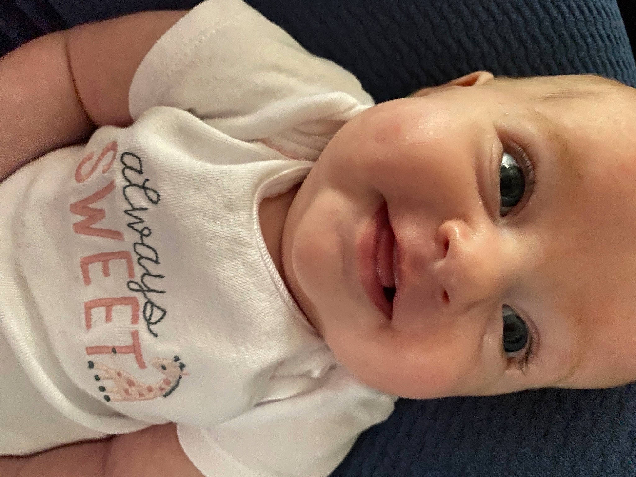Josieann is registered to the contest to win money with this photo: baby, baby_products, baby_toddler_clothing, cheek, child, chin, eye, eyebrow, eyelash, face, facial_expression, forehead, iris, joy, lip, mouth, nose, organ, person, skin