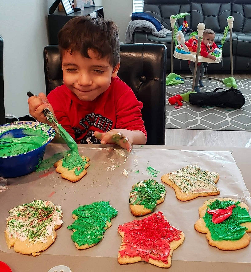 Jerome joined the competition — help win amazing prizes! baked_goods, baking, cookies_and_crackers, cuisine, dessert, dish, finger_food, food, joy, meal, person, play, snack