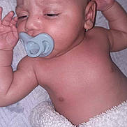 Avery joined the competition — help win amazing prizes! accessories, baby, back, bathtowel, blanket, bodypart, diaper, earring, face, finger, hand, head, jewelry, neck, newborn, person, photography, portrait, quilt, sleeping