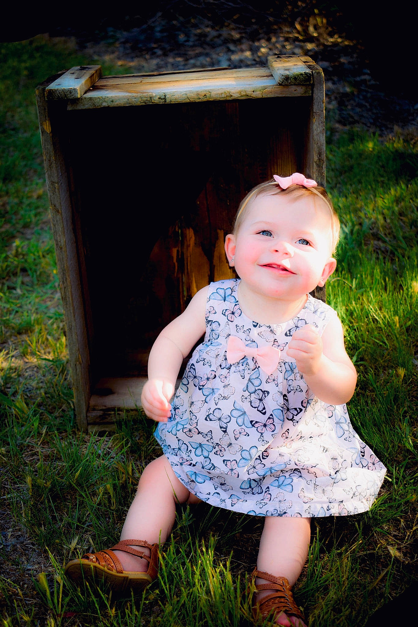 Elayna is registered to the contest to win money with this photo: baby, beauty, child, child_model, dress, flash_photography, grass, joy, people_in_nature, person, photograph, photography, portrait, portrait_photography, sitting, skin, smile, standing, summer, toddler