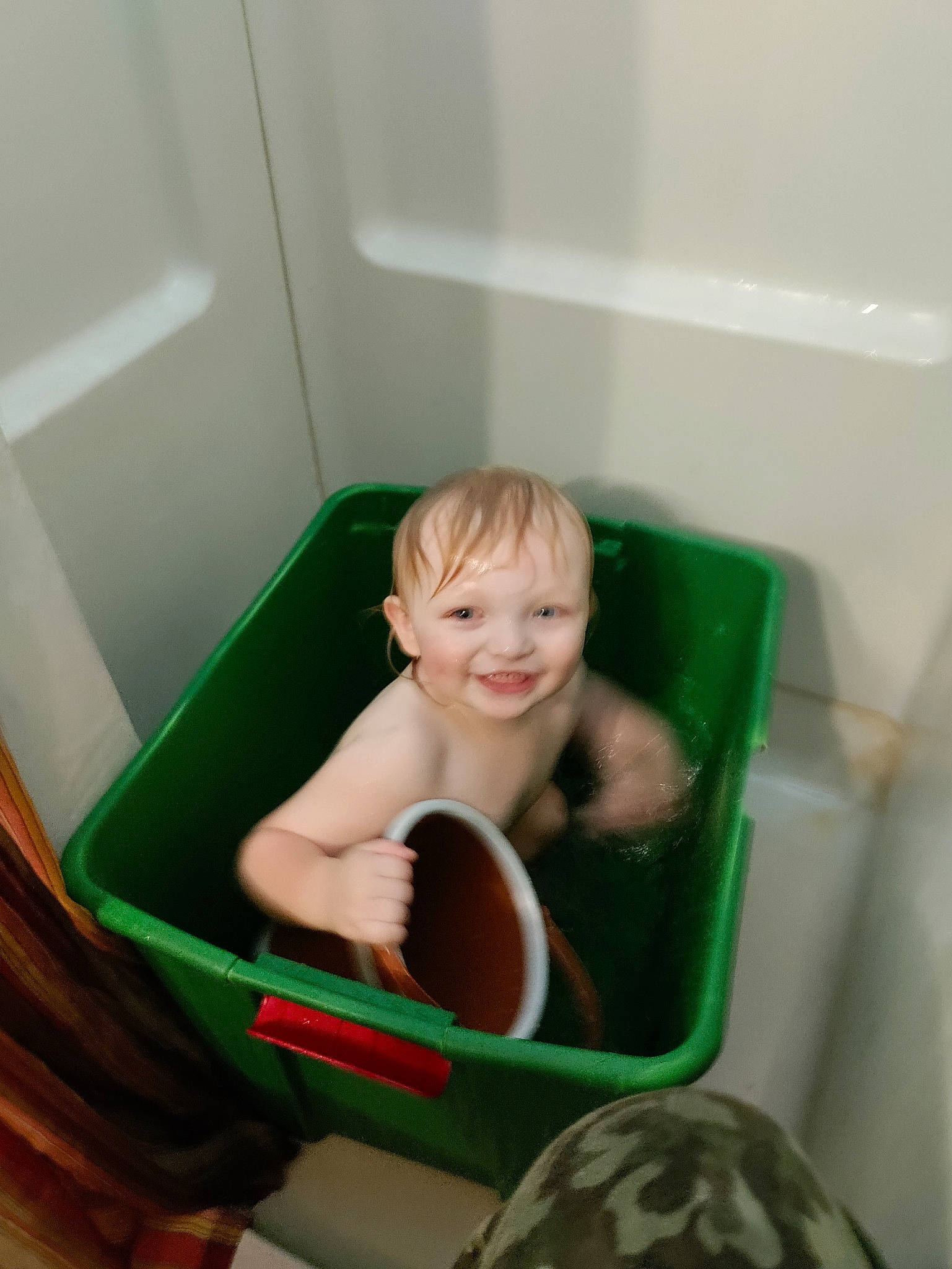 Daxtin joined the competition — help win amazing prizes! automotive_tire, bathing, bathroom, bathtub, child, comfort, flooring, fun, happy, human_body, joy, leisure, person, play, plumbing, plumbing_fixture, room, sitting, smile, thigh