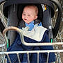 Julian participe au concours pour gagner de l'argent avec cette photo : baby, baby_face, blanket, blue_blanket, buckle, canopy, car_seat, carrier, clothing, grocery_cart, harness, infant, key, knit_blanket, metal_cart, pacifier, portrait, retail, seat, supermarket