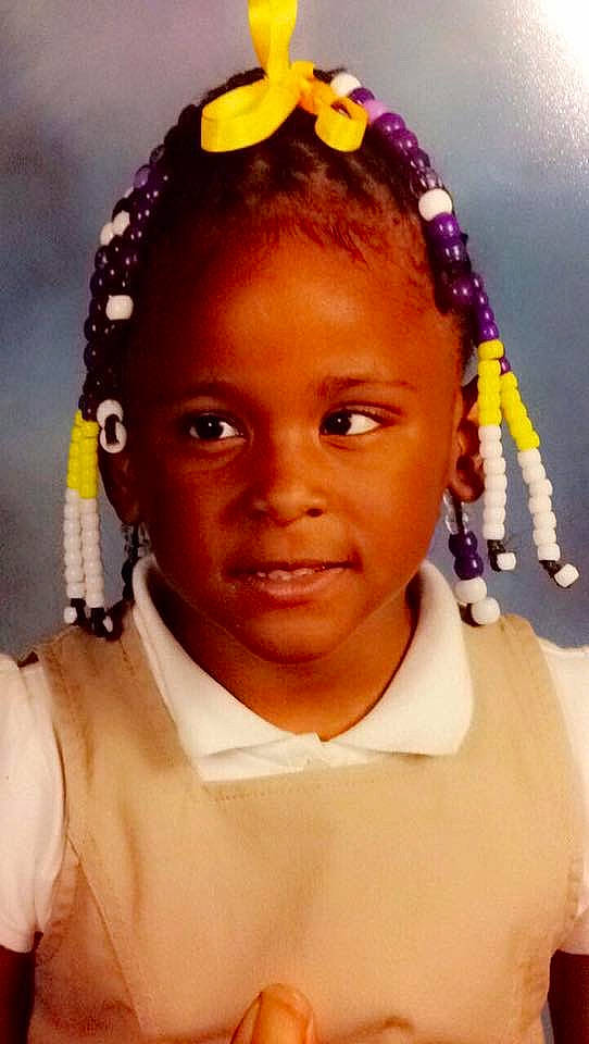 Yuliana is registered to the contest to win money with this photo: black_hair, braid, cheek, child, cornrows, fashion_accessory, forehead, hair, hair_accessory, hairstyle, headband, nose, person, toddler