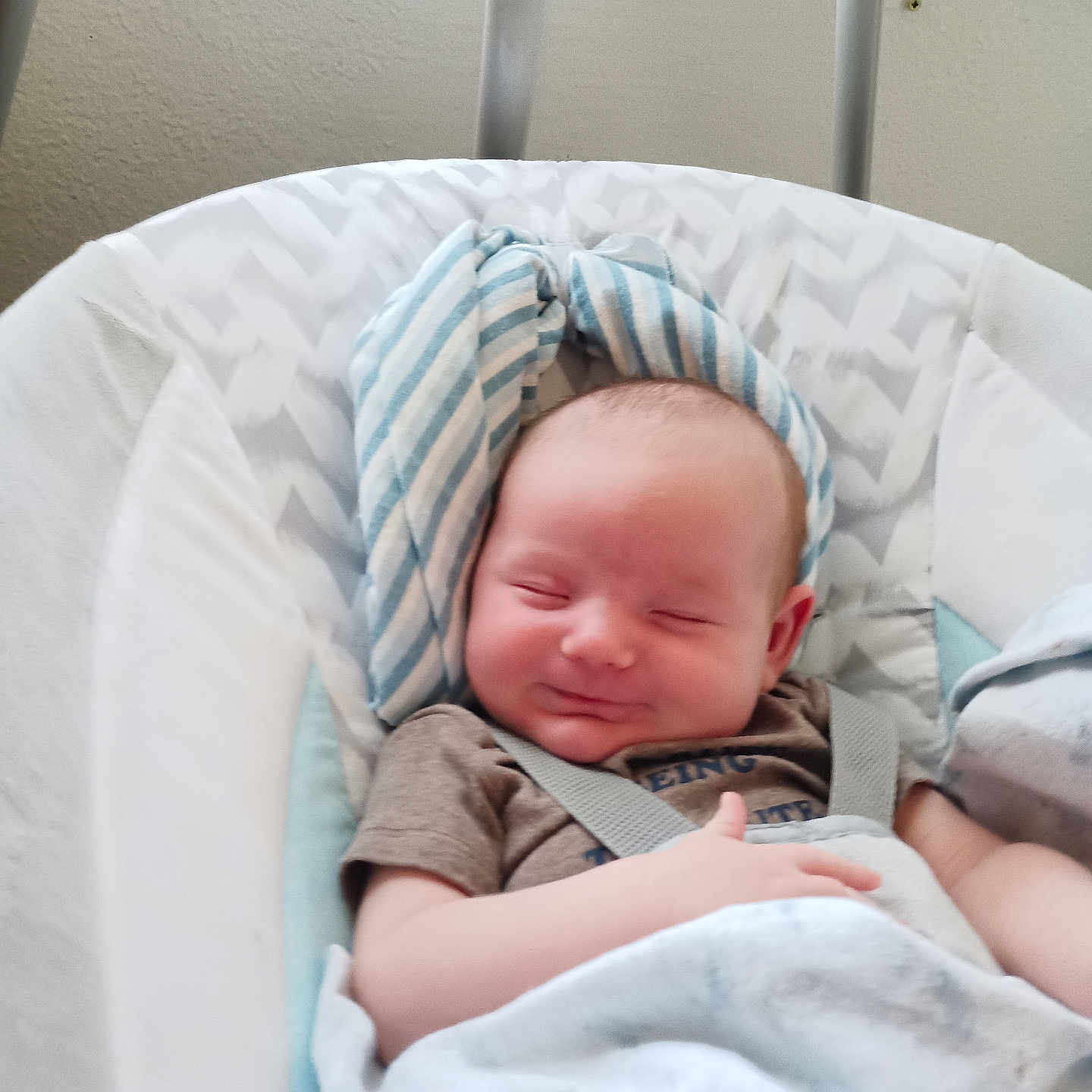 Tristan joined the competition — help win amazing prizes! architecture, baby, bed, bedroom, blanket, building, cradle, crib, cushion, face, furniture, head, homedecor, hospital, infantbed, newborn, person, photography, portrait, sleeping