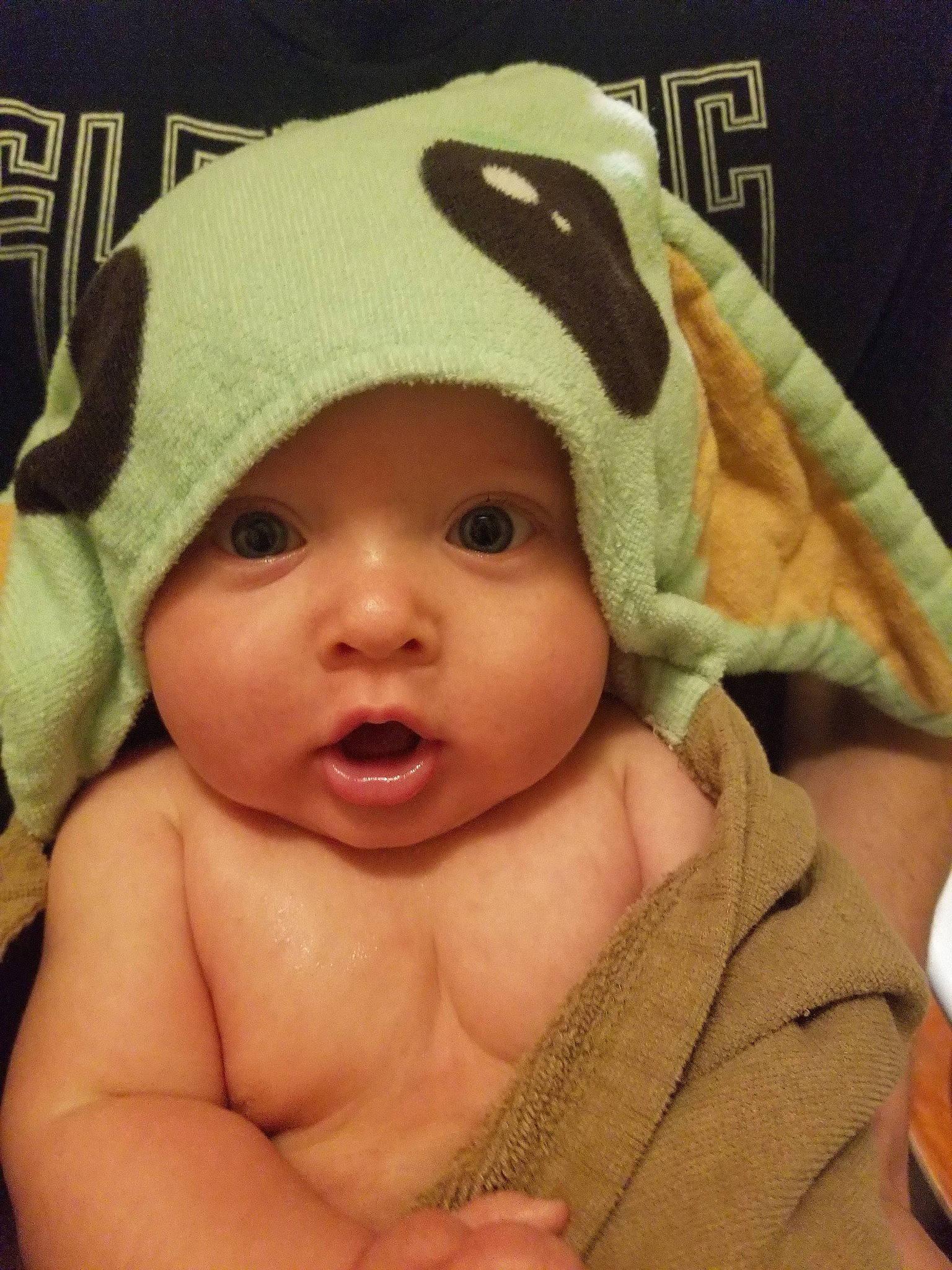 Koby is registered to the contest to win money with this photo: baby, cap, cheek, chin, comfort, eye, eyebrow, eyelash, face, forehead, head, headgear, headwear, human_body, iris, lip, mammal, mouth, nose, person