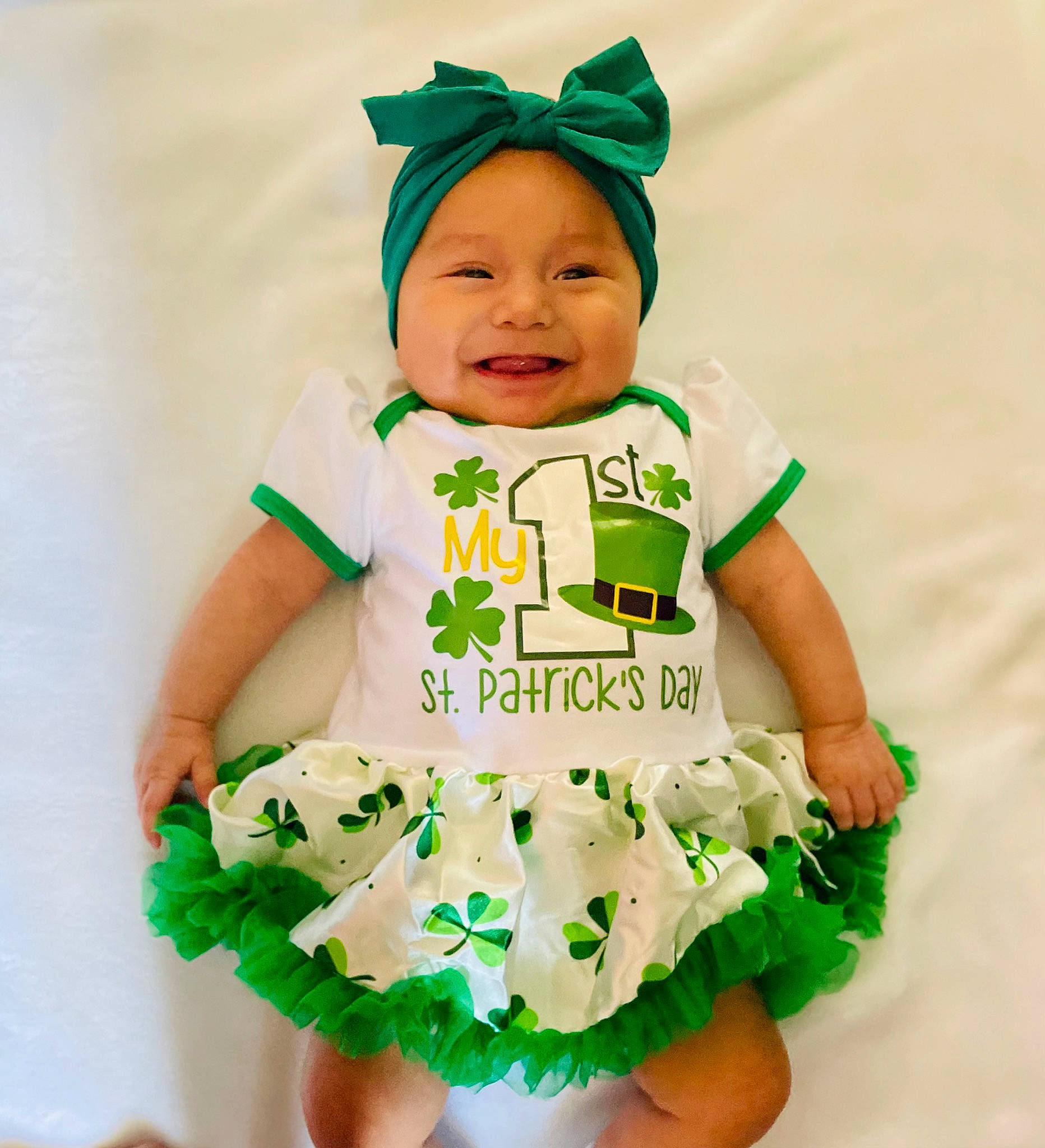 Athena joined the competition — help win amazing prizes! baby, baby_products, baby_toddler_clothing, cap, costume_accessory, dance, day_dress, dress, fashion_accessory, font, happy, headwear, joy, one_piece_garment, pattern, person, ruffle, sleeve, smile, sportswear