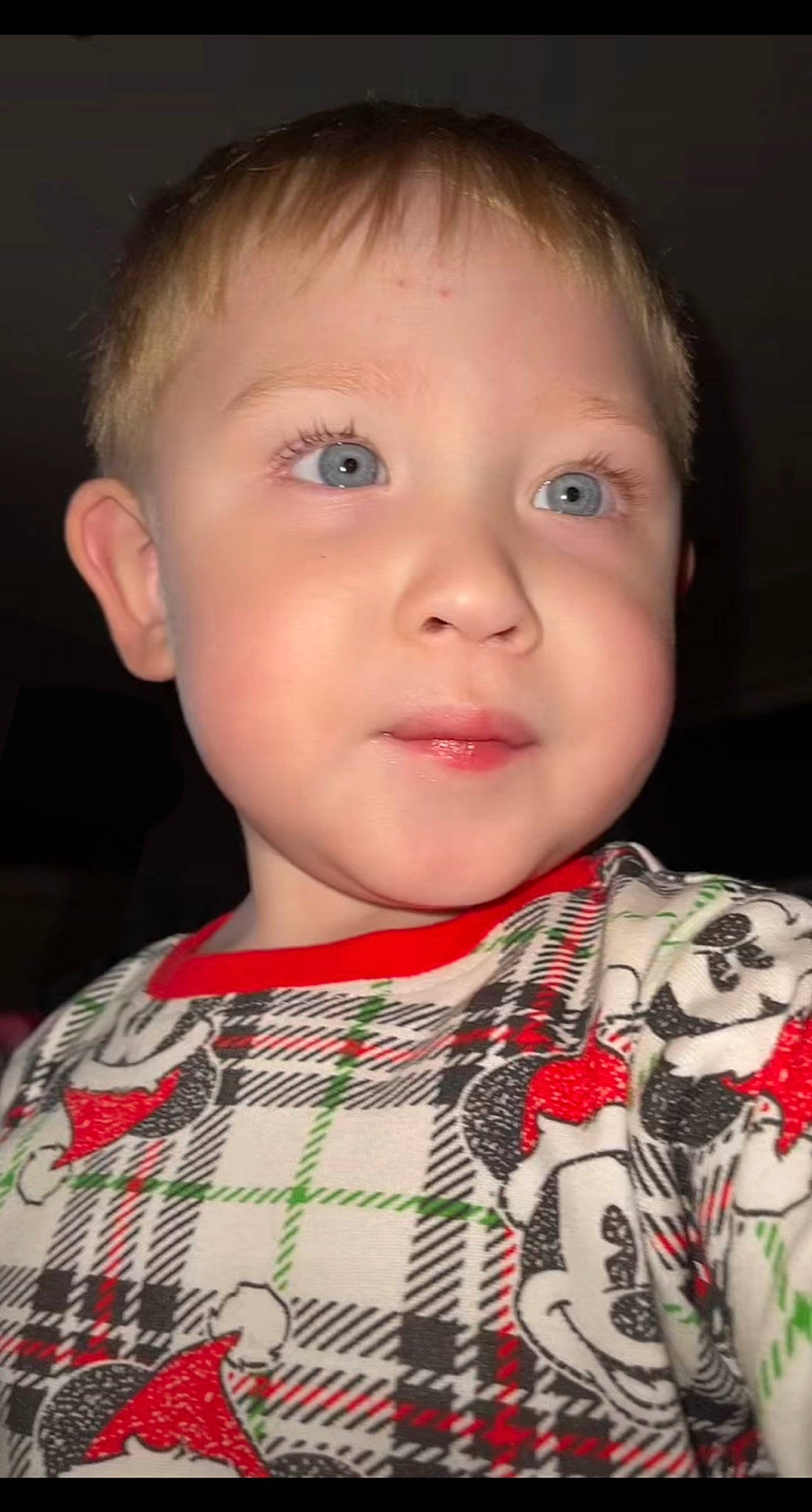 Keaton is registered to the contest to win money with this photo: baby, baby_toddler_clothing, cheek, child, chin, cool, ear, eyelash, flash_photography, forehead, human_body, iris, jaw, lip, neck, no_expression, nose, pattern, person, sleeve