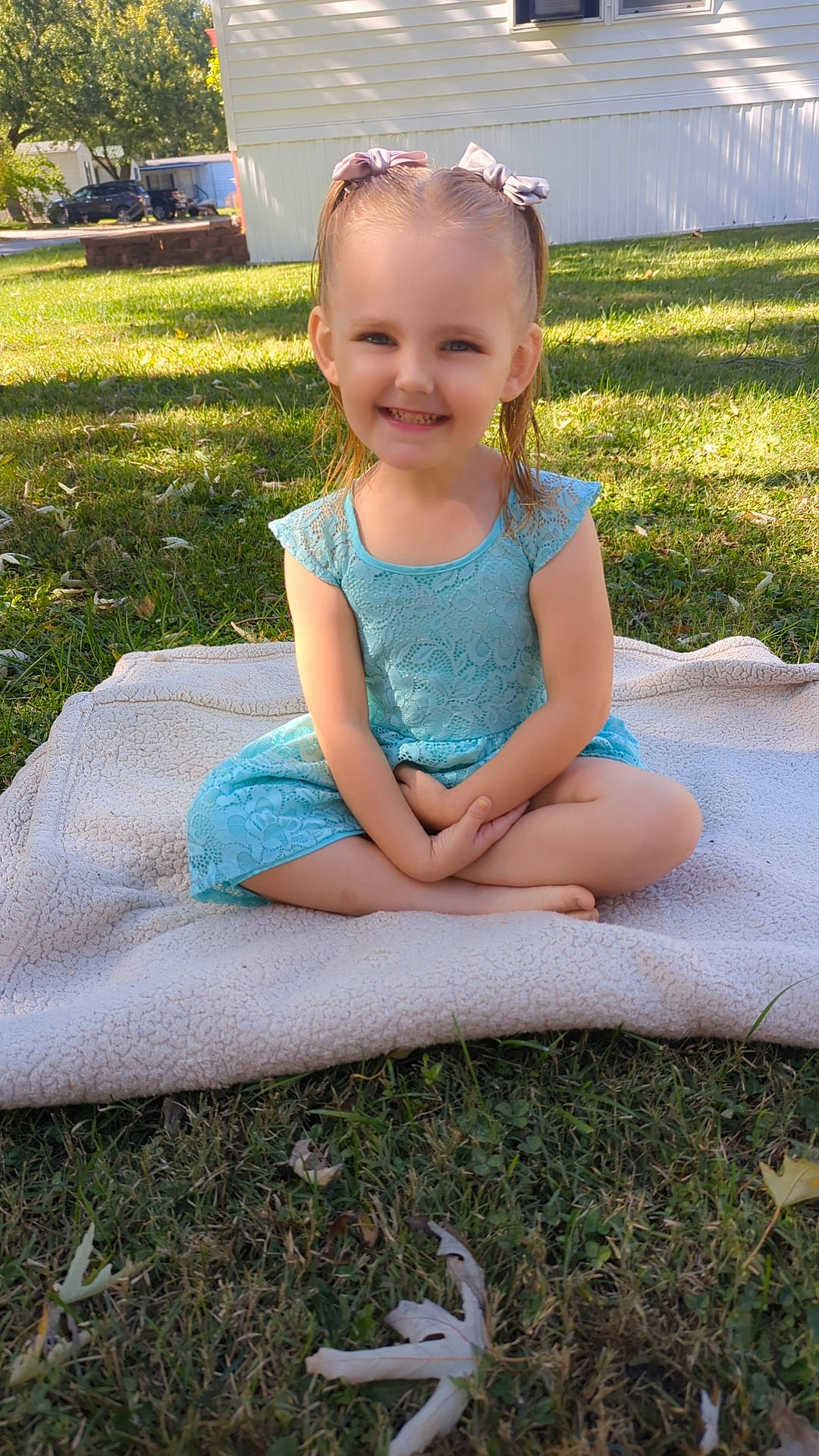 Isabelle joined the competition — help win amazing prizes! azure, baby_toddler_clothing, botany, dress, face, grass, hair, happy, joy, leaf, light, people_in_nature, person, photograph, pink, plant, skin, smile, summer, sunlight