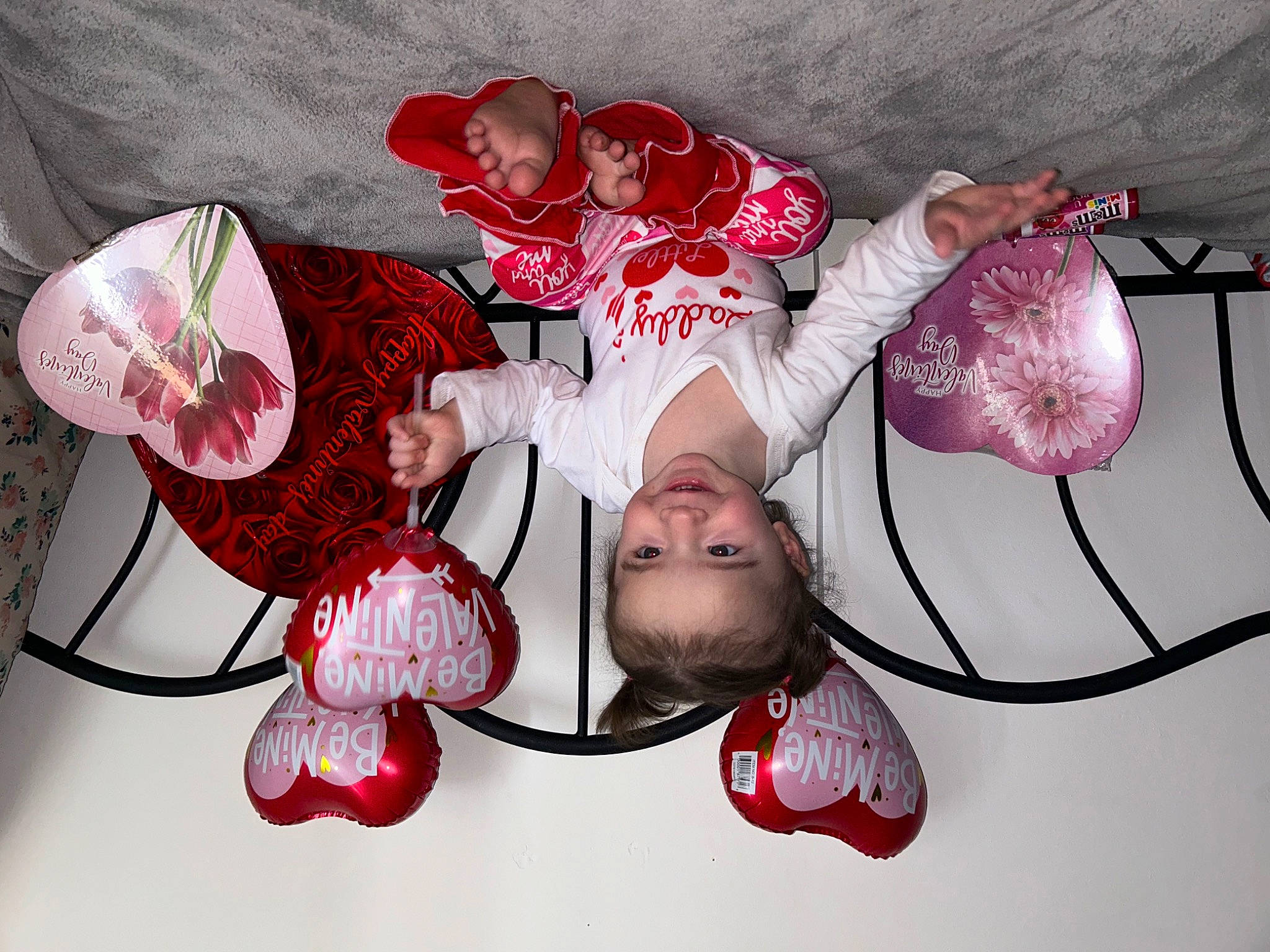 Jenna is registered to the contest to win money with this photo: art, baby, carmine, child, event, fashion_accessory, flesh, fun, happy, holiday, joy, linens, love, magenta, pattern, person, petal, pink, red, room