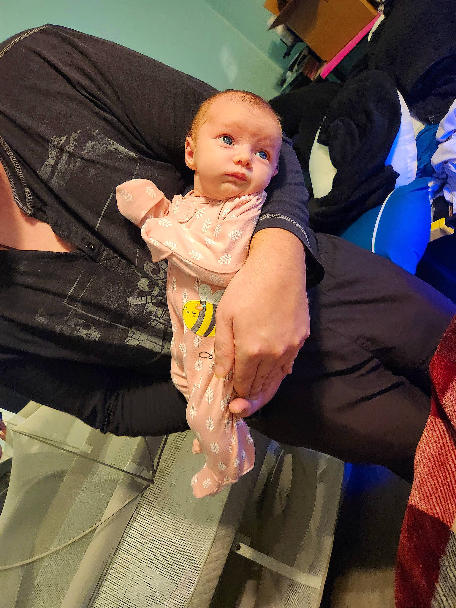 Izabella is registered to the contest to win money with this photo: abdomen, auto_part, baby, baby_products, car_seat, chair, child, comfort, event, formal_wear, human_leg, knee, lap, leg, luxury_vehicle, person, sitting, sock, suit, thigh