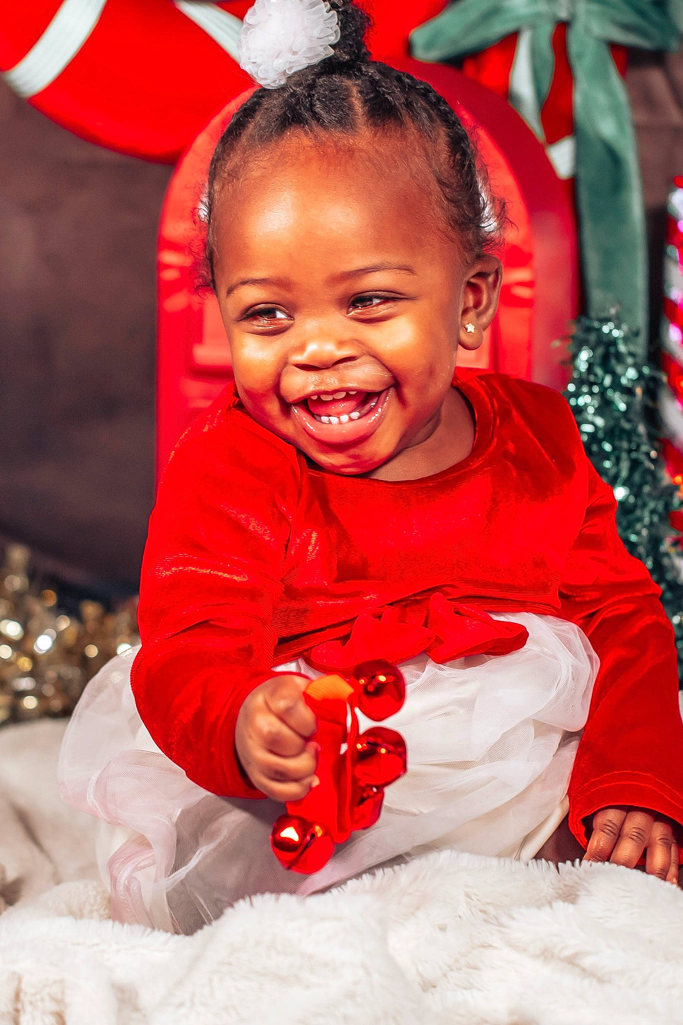 Ivy joined the competition — help win amazing prizes! baby, baby_toddler_clothing, beauty, child, event, facial_expression, fun, gesture, hairstyle, happy, human, jewellery, magenta, person, pink, red, skin, sleeve, smile, toddler