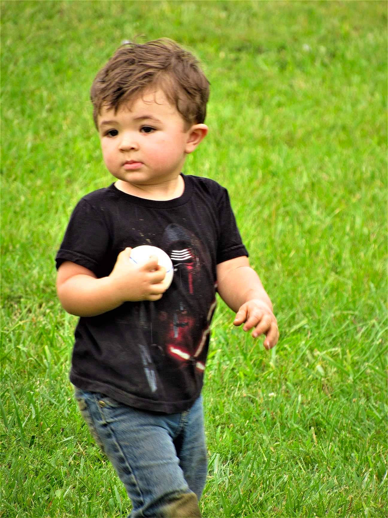 Brayden joined the competition — help win amazing prizes! child, fun, grass, grass_family, grassland, happy, lawn, meadow, people_in_nature, person, play, toddler