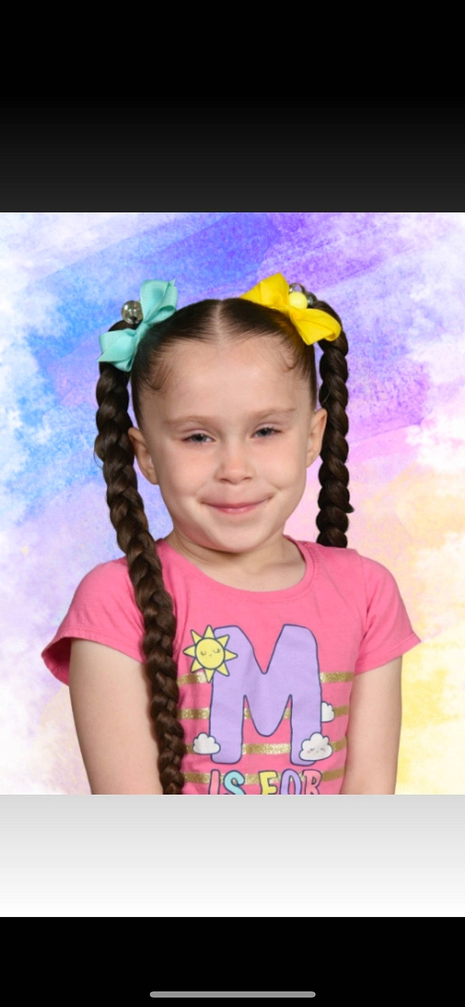 Olivia is registered to the contest to win money with this photo: audio_equipment, beauty, child, chin, cool, ear, eyelash, eyewear, facial_expression, fun, hair, hairstyle, happy, headband, headpiece, joy, magenta, neck, person, pink