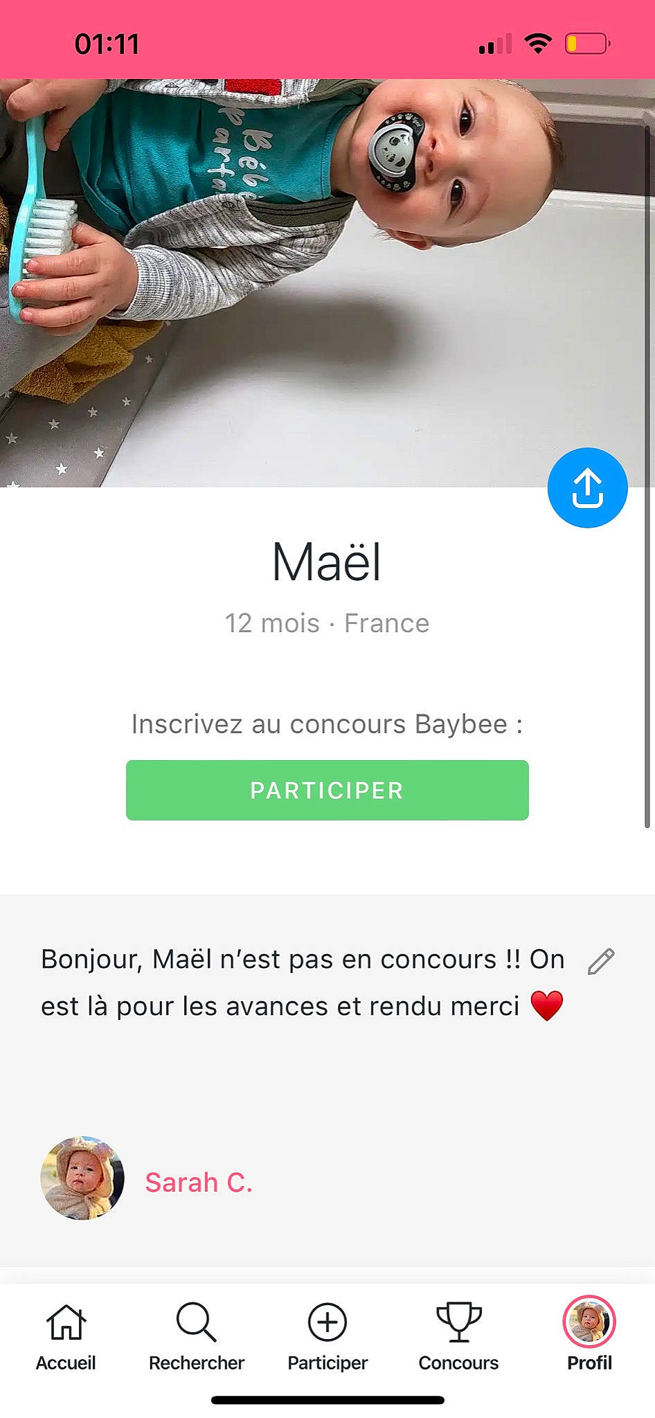 Avance Maé a rejoint le concours — aidez-le/la à gagner de superbes lots ! advertising, brand, elbow, font, gesture, job, line, logo, nail, person, product, screenshot, thumb, web_page, white_collar_worker, wrist