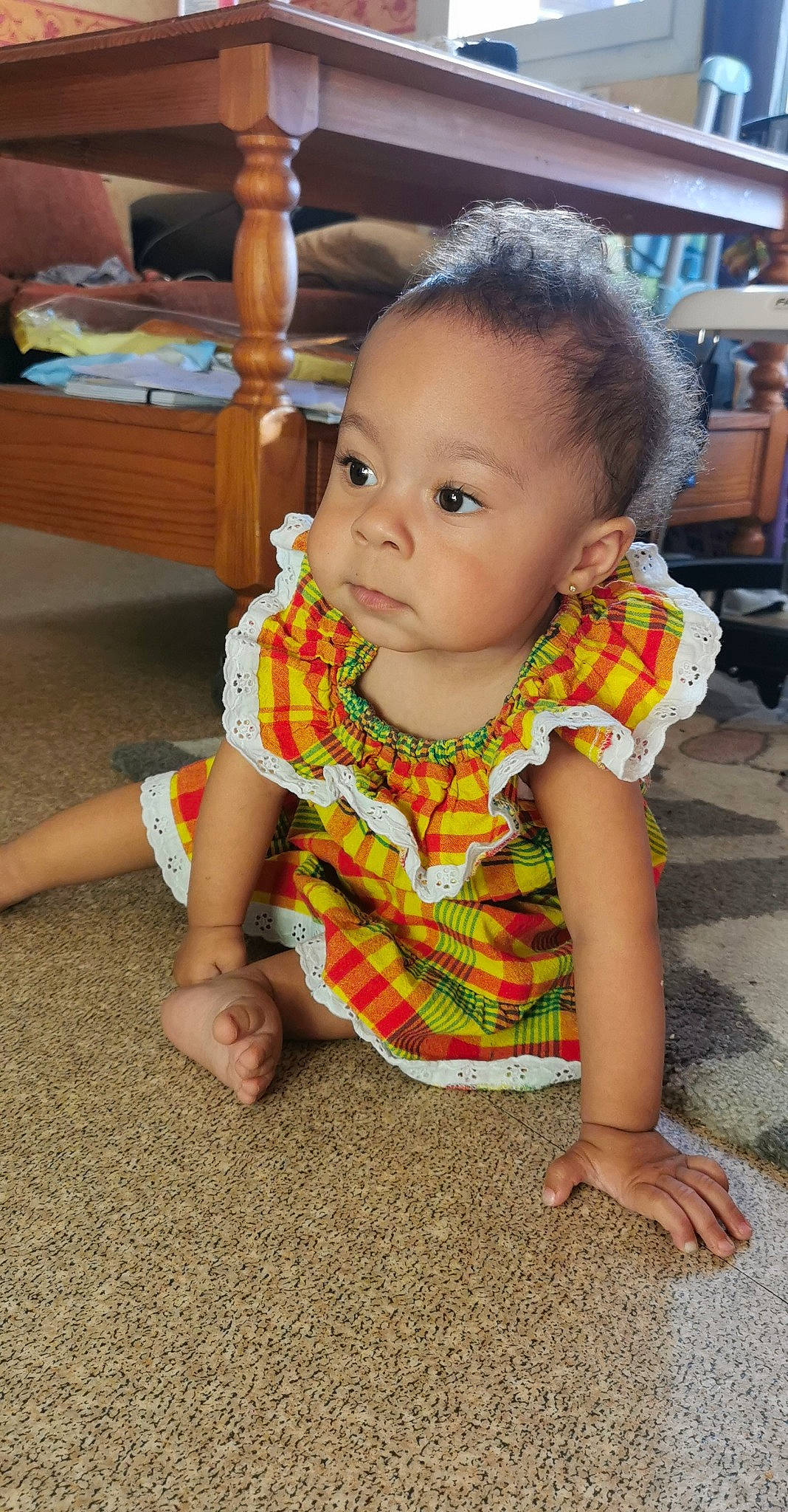 Kélayah a rejoint le concours — aidez-le/la à gagner de superbes lots ! baby, cheek, child, person, play, sitting, skin, smile, toddler