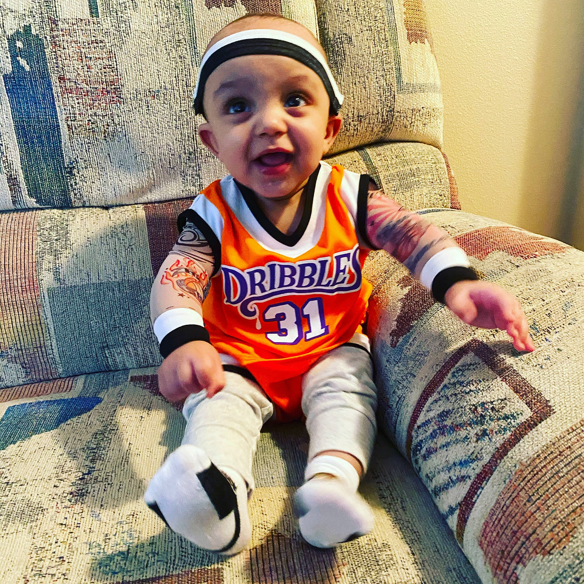 Makai joined the competition — help win amazing prizes! arm, baby, child, cool, hand, happy, outerwear, people, person, play, shoe, sleeve, smile, sportswear, t_shirt, toddler, world