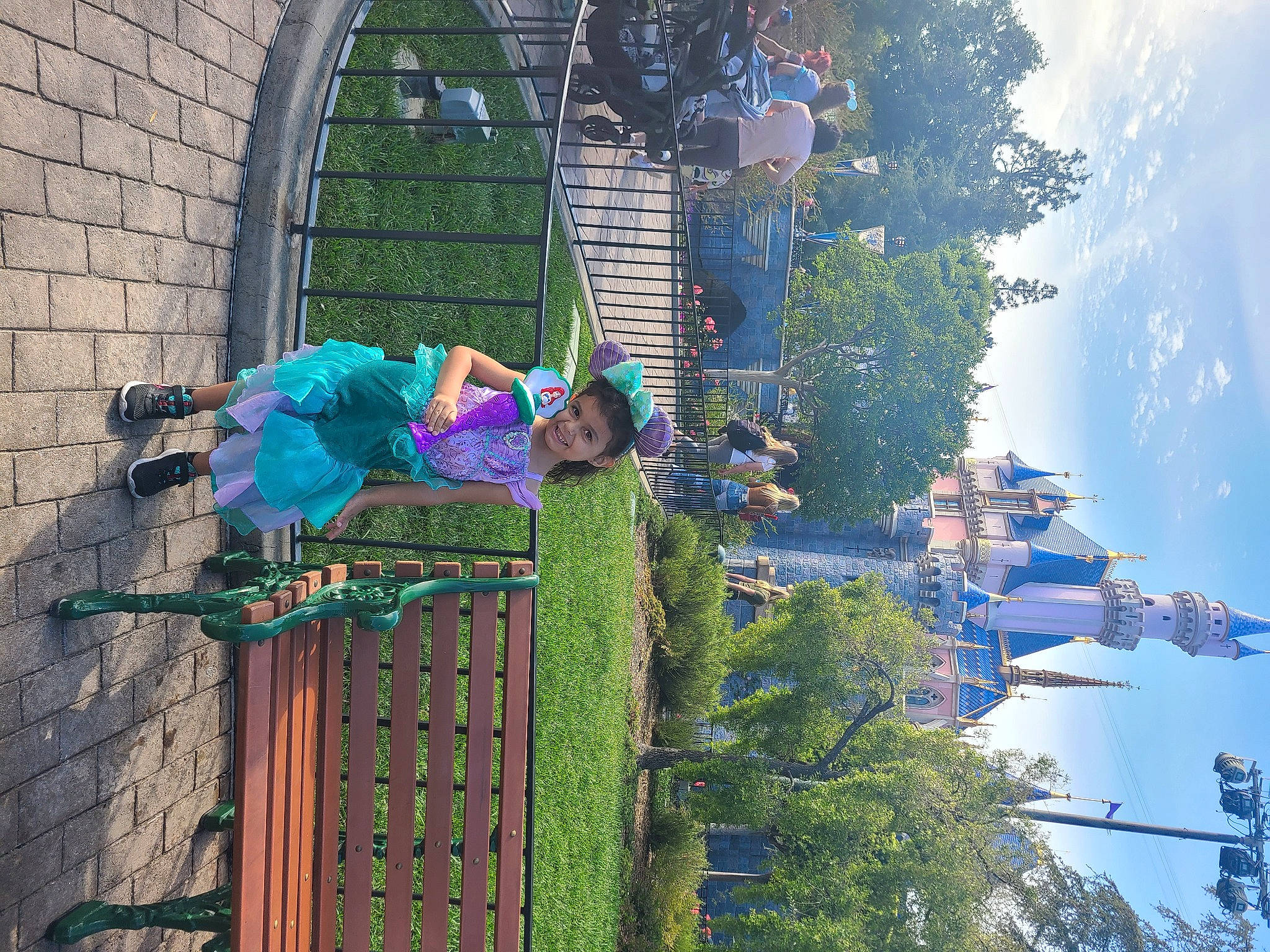 Hailie joined the competition — help win amazing prizes! azure, blue, brick, brickwork, city, electric_blue, facade, fun, green, joy, landscape, leaf, leisure, line, person, plant, pole, sky, travel, tree