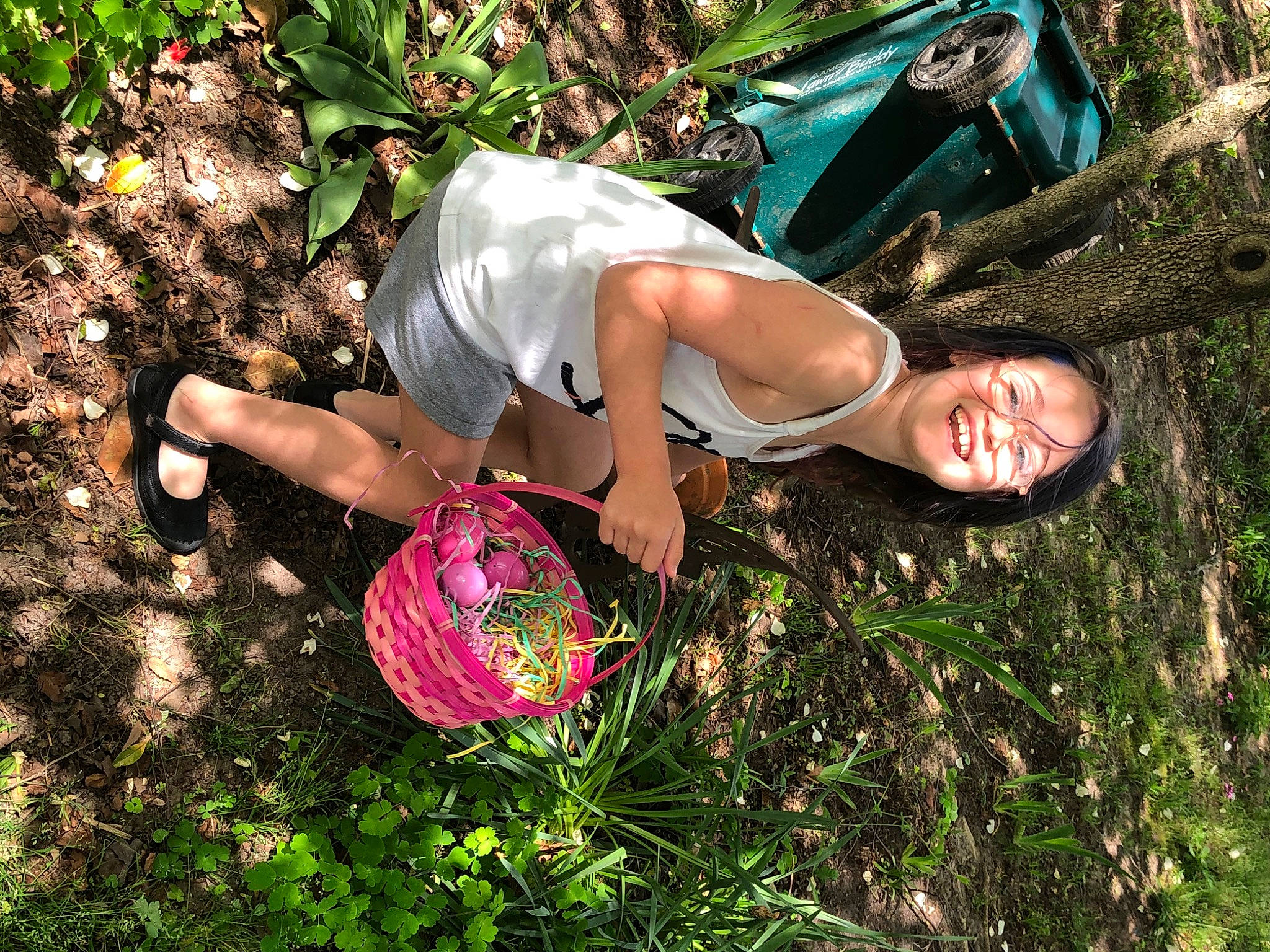 Rose joined the competition — help win amazing prizes! botany, fawn, flower, forest, fun, grass, herbaceous_plant, joy, jungle, person, pink, plant, plant_community, smile, soil, spring, tree, wildflower