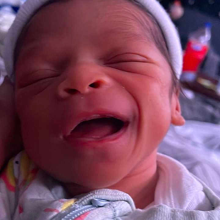 Jay Alexander joined the competition — help win amazing prizes! architecture, baby, babylaughing, building, cap, clothing, coat, face, glove, happy, hat, head, hospital, jacket, laughing, newborn, person, photography, portrait, smile