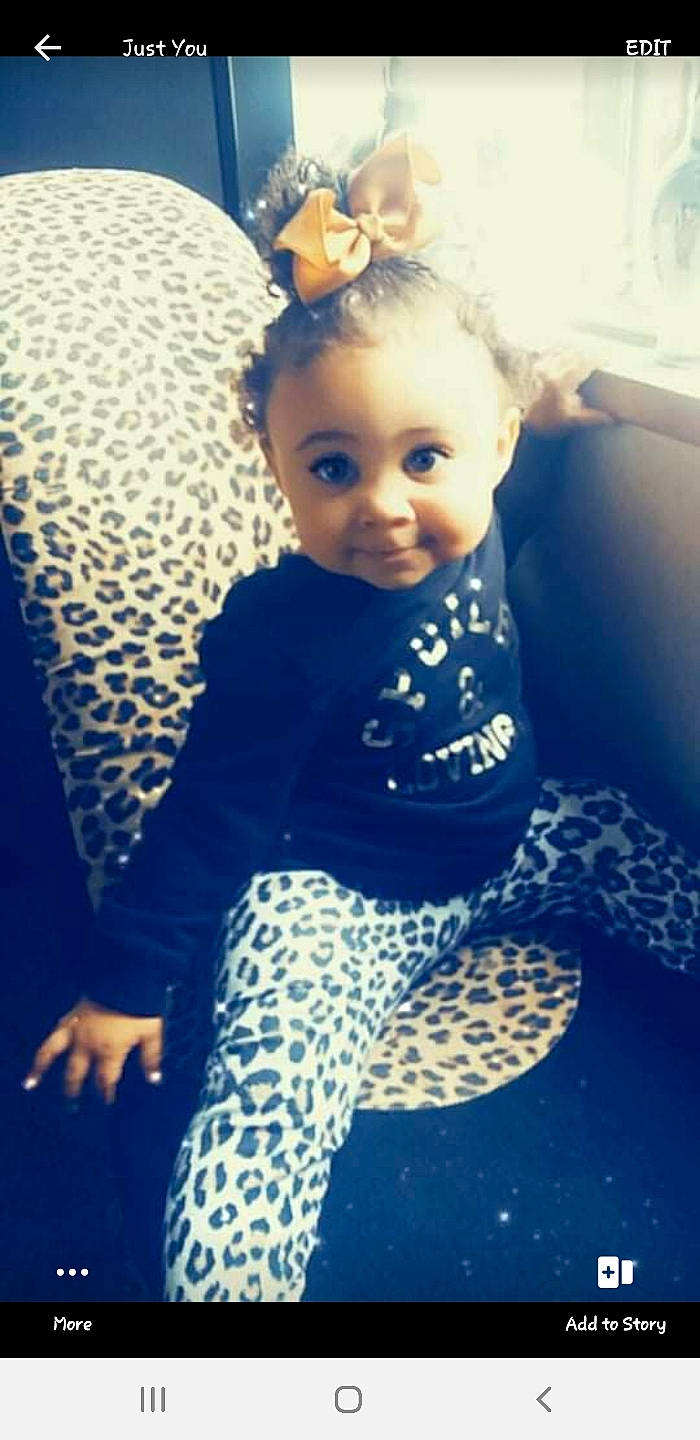 Taymazya Rozaye is registered to the contest to win money with this photo: azure, baby_toddler_clothing, blue, cool, electric_blue, eye, eyebrow, face, facial_expression, flooring, hairstyle, happy, head, iris, neck, pattern, person, skin, sleeve, sportswear