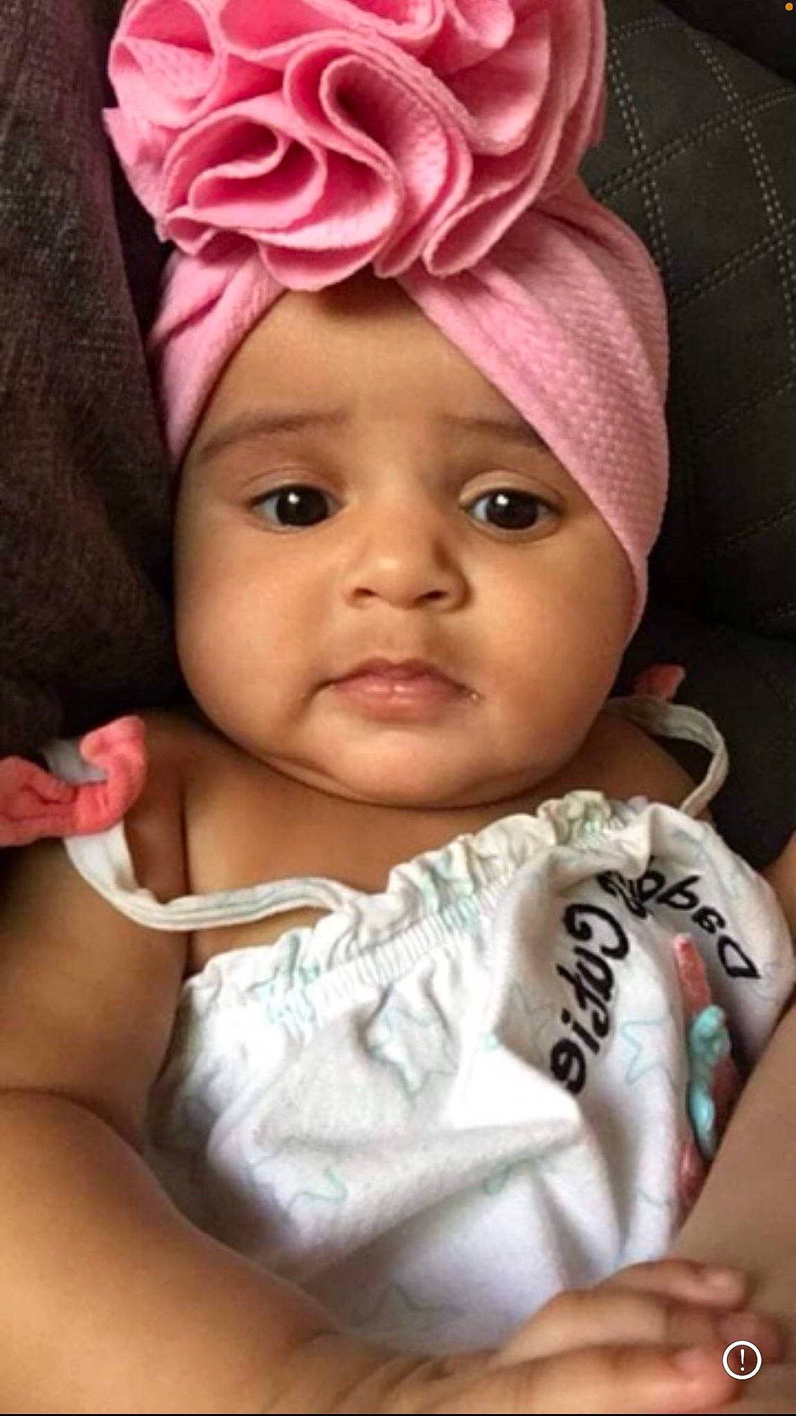 Amilya is registered to the contest to win money with this photo: baby, baby_toddler_clothing, cap, cheek, cool, eyebrow, eyelash, face, facial_expression, hairstyle, happy, headgear, headwear, helmet, lip, mouth, organ, person, pink, skin