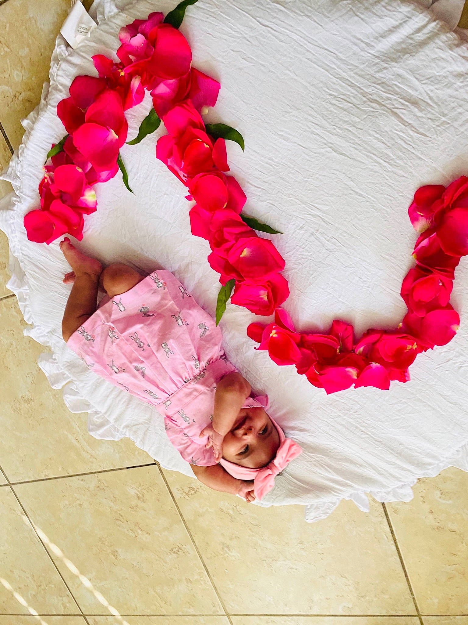 Ivory Marie Garcia is registered to the contest to win money with this photo: bougainvillea, fashion_accessory, flower, hair_accessory, headwear, heart, lei, magenta, person, petal, pink, plant, red, rose