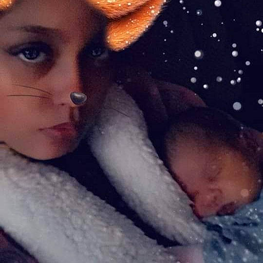 Chanelys is registered to the contest to win money with this photo: baby, beauty, cheek, child, cloud, eye, face, hand, head, human, lip, love, night, nose, person, photography, selfie, skin, sky, smile