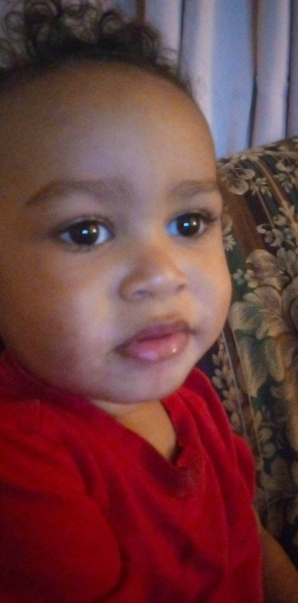 Jayden is registered to the contest to win money with this photo: baby, cheek, child, chin, ear, eye, eyebrow, eyelash, forehead, happy, human_body, iris, jaw, lip, mouth, nose, organ, person, skin, smile