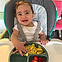 Aiden joined the competition — help win amazing prizes! baby, bowl, breakfast, chair, cutlery, eating, face, food, foodpresentation, furniture, happy, head, lunch, macandcheese, meal, person, photography, portrait, snack, spoon