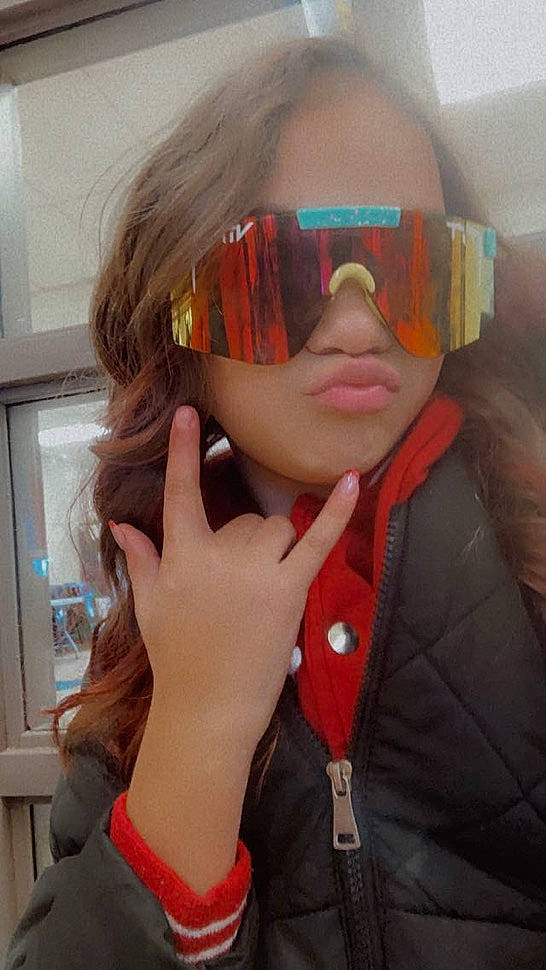 Tatyanni is registered to the contest to win money with this photo: bangs, chin, cool, ear, eyebrow, eyelash, eyewear, finger, fun, gesture, goggles, hand, headgear, lip, mouth, nail, neck, person, skin, sunglasses